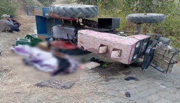 Traktör kazası can aldı: 1 kişi hayatını kaybetti