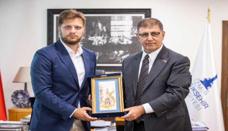 Tugay, Bosna Hersek Stari Grad Belediye Başkanını ağırladı: ''Bosna Hersek’te de İzmir’i tanıtmalıyız''