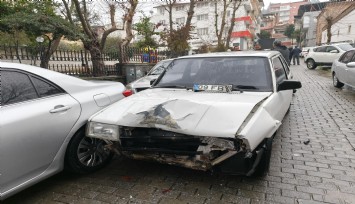 Aydın’da ilginç kaza, şoförün biri kaçtı, diğeri alkollü çıktı