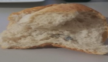 Bir lokma faciaya dönüşebilirdi: Ekmeğin içinden vida çıktı