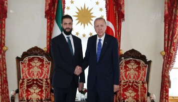 Cumhurbaşkanı Erdoğan, Suriye Cumhurbaşkanı Ahmed Şara ile görüştü