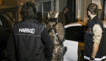 Cumhuriyet tarihinin en büyük uyuşturucu operasyonunda, 654 tutuklama