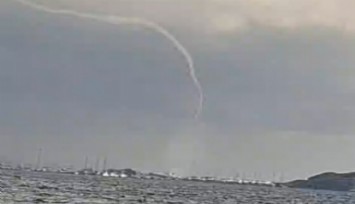 Fırtına ve sağanak Marmaris'i vurdu: Körfezde hortum