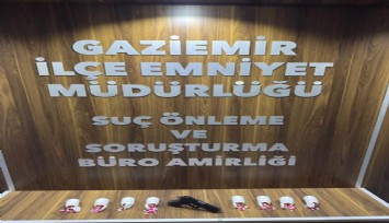 Gaziemir’de uyuşturucu operasyonu: 2 gözaltı