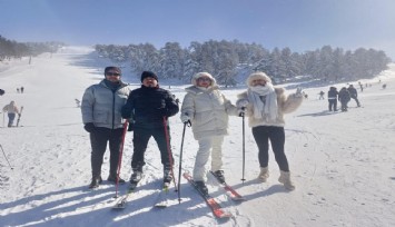 İzmir'e 3 saat mesafede kayak merkezi keyfi