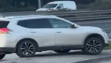 İzmir'de orta refüjden karşı şeride geçti, ceza kaçınılmaz oldu