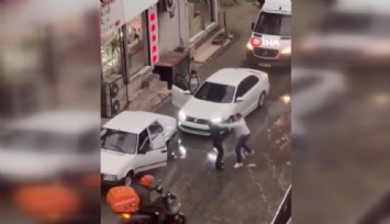 İzmir’de trafikte dehşet: Döner bıçağıyla kovaladı