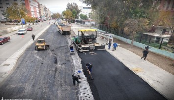 İzmir’de ulaşımı rahatlatan asfalt atağı