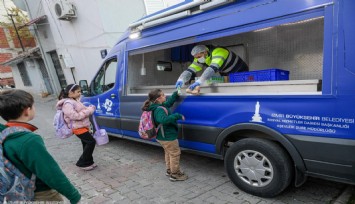 Minikler güne Büyükşehir’in menüsüyle başlıyor