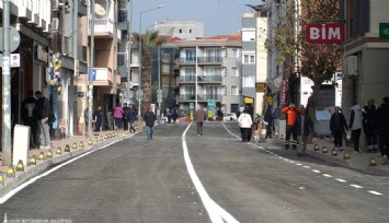 Seferihisar Şehit General Temel Cingöz Caddesi yenilendi
