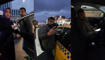 Trafiği gerekçe gösterdi, yolcuyu yarı yolda bıraktı