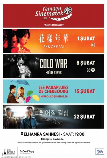 Yeniden Sinematek’te aşk ve melankoli esintisi