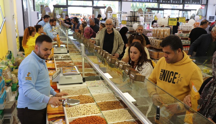 Ankara'da Denizli leblebisi izdihamı