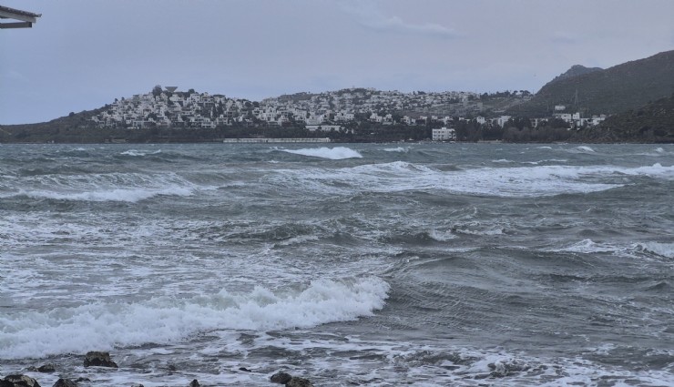Bodrum'da feribot seferleri iptal