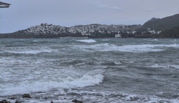Bodrum'da feribot seferleri iptal