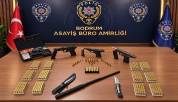 Bodrum'da hareketli saatler: Silah sesleri paniğe neden oldu