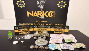 Bodrum’da uyuşturucu baskını: 2 şüpheli tutuklandı
