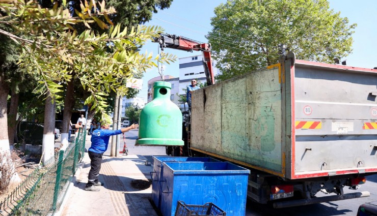 Buca’da 159 tona yakın cam atık geri dönüşüme kazandırıldı