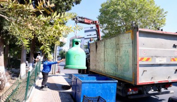 Buca’da 159 tona yakın cam atık geri dönüşüme kazandırıldı