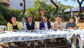 Buca’da kursiyerler bahçe buluşmasında bir araya geldi