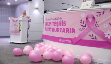 Buca’da meme kanserine karşı farkındalık yürüyüşü düzenlendi