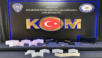 Denizli’de tefecilik operasyonunda 5,8 milyon TL’lik senet ele geçirildi