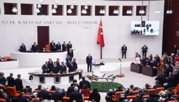 Erdoğan kürsüye çıktı, Özel ve YENİ Partili vekiller Genel Kurul’dan ayrıldı