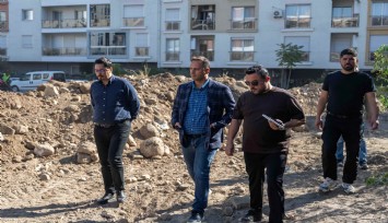 Erzene’de otopark ve yol çalışması: Acil araçların geçişi kolaylaşacak
