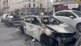 Fransa’da protestolar şiddetlendi: 2 bin 513 gözaltı, binlerce işletme zarar gördü