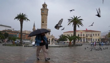 İzmir’de hafta sonu bulutlu, kasım yağışla başlıyor