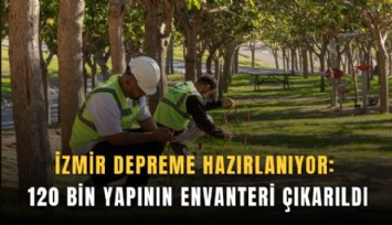 İzmir depreme hazırlanıyor: 120 bin yapının envanteri çıkarıldı