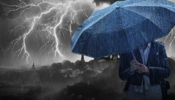 İzmirliler dikkat: Yarın gök gürültülü sağanak bekleniyor