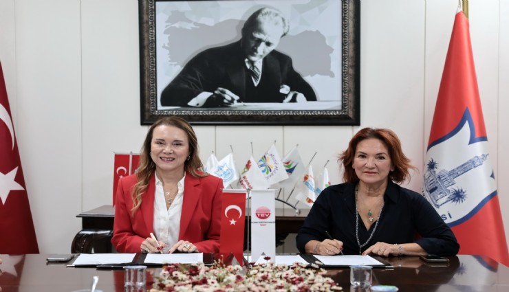 Konak Belediyesi ile TEV’den fırsat eşitliği için iş birliği