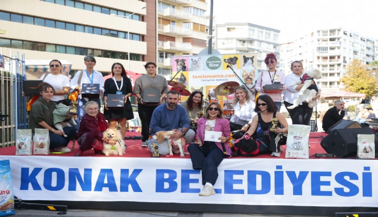 Konak’ta Patilerin Festivali 7’nci kez düzenlendi: Can dostlar yuvalarına kavuştu