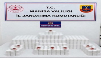 Manisa'da narkotik operasyonu: 42 bin 534 sentetik hap ele geçirildi