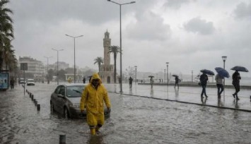 Meteoroloji’den İzmir için kuvvetli sağanak uyarısı: Sel ve su baskını riski