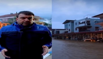 Başkan Yetişkin Seferihisar’daki sel felaketini anlattı: Yangından dolayı dağlar suyu tutmadı