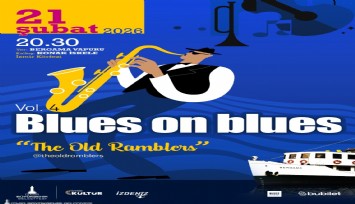 Blues on Blues dördüncü kez Bergama Vapuru’nda