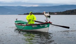Bursa’da Yaren leylek ile Adem amcanın 15 yıllık buluşması yine gerçekleşti