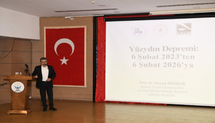 Çiğli’de deprem gerçeği bilimsel verilerle ele alındı