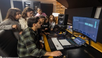 Çocuk Meclisi üyeleri Stüdyo Kültürpark’ta kayıt yaptı