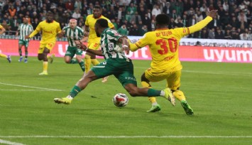 Göztepe Konya'dan 1 puanla dönüyor: 0-0