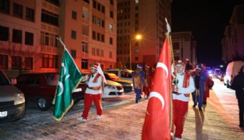 İlk sahura mehteranla kalktılar