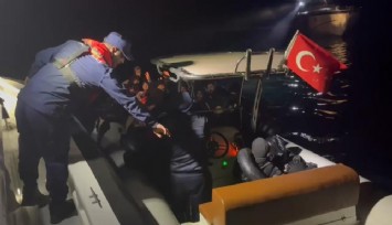 İzmir açıklarında 39 düzensiz göçmen yakalandı
