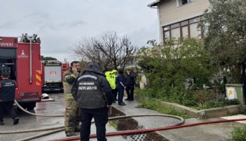 İzmir'de çıkan ev yangınında bir kişi hayatını kaybetti