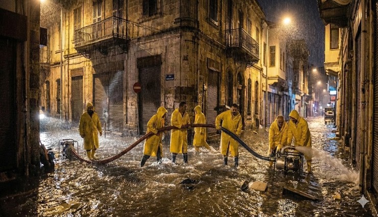 İZSU için çalışan işçinin kulağını ısırarak kopardılar