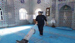 Ramazan öncesi ibadethanelerde kapsamlı temizlik seferberliği