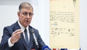 Tugay, Atatürk'ün imzaladığı tarihi belgeyi açıkladı: İzmir halkının malına el konulamaz