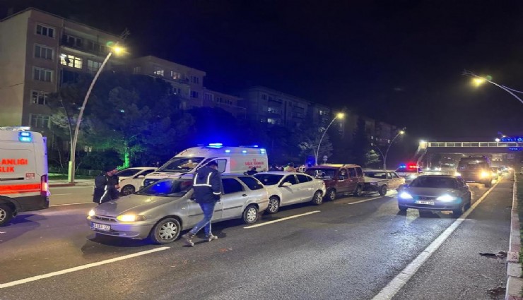 Uşak'ta zincirleme kaza: 6 yaralı