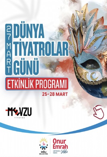 Çiğli’de tiyatro haftası başlıyor: Sahne bir hafta boyunca sanatla dolacak